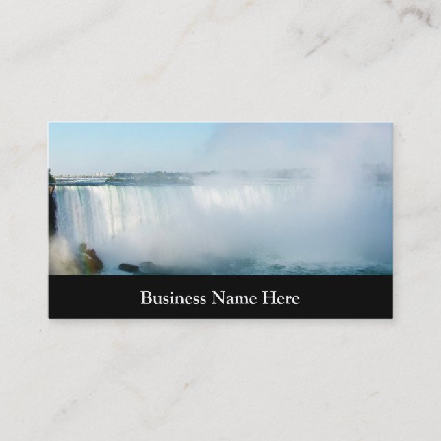 Niagarafallen Visitkort (Framsida)