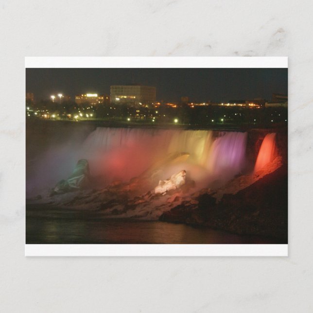 niagra fall vykort (Framsida)