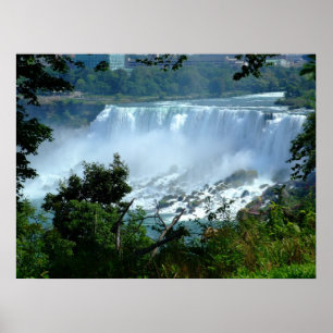 Niagra nedgångkanfas poster