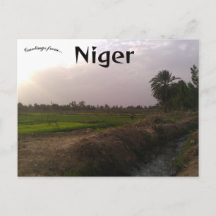 Niamey Niger Postcard Vykort