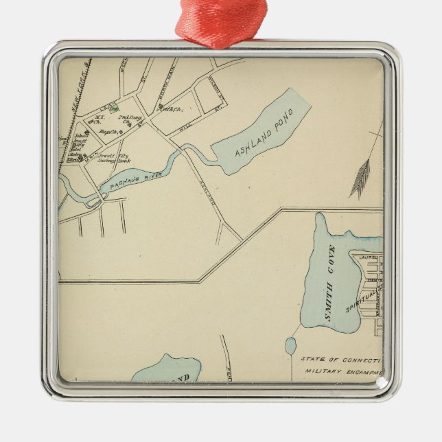 Niantic, Juett City Julgransprydnad Metall (Framsidan)