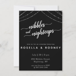 Nibbles Nightcap Fab-inbjudan till Förlovningsfest Inbjudningar
