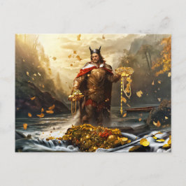 Nibelungs skatt i Rhen. Vykort