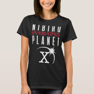 NIBIRU Gömt Planet X Alien Earth Council Symbol T Shirt