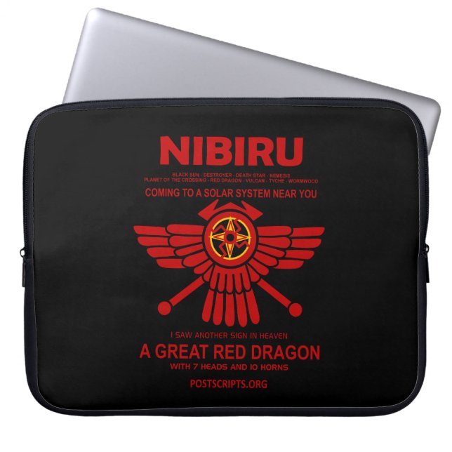 Nibiru - Planet of the Crossing Laptop Fodral (Framsidan)