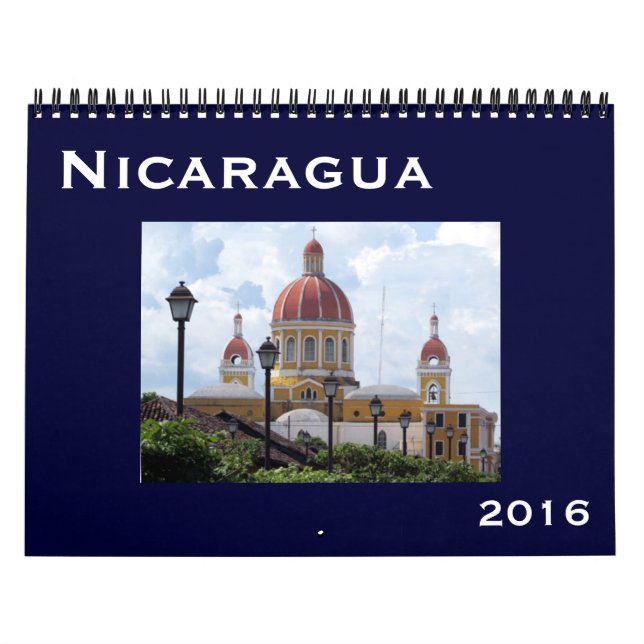 nicaragua 2016 kalender (Omslag)