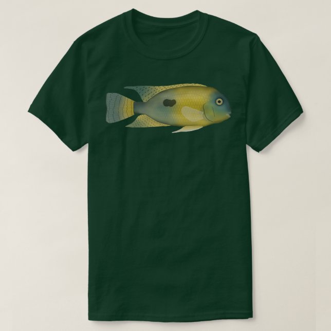 Nicaragua Cichlid T Shirt (Design framsida)