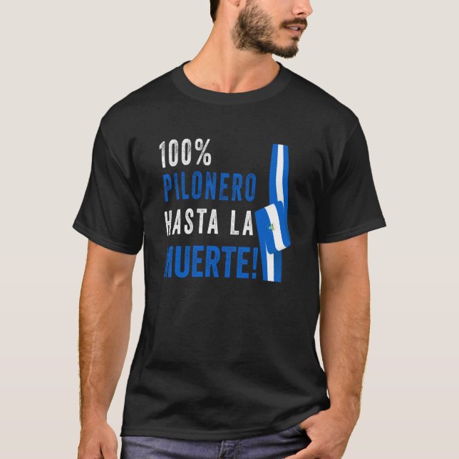 Nicaragua Flag Camiseta Nicaraguan Nicoya Pinolero T Shirt (Framsida)