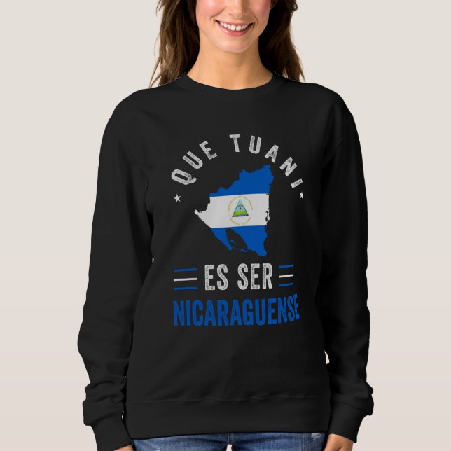 Nicaragua Flag Camiseta Nicaraguan Nicoya Pinolero T Shirt (Framsida)
