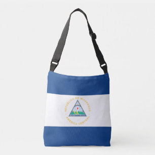 Nicaragua flagga axelväska