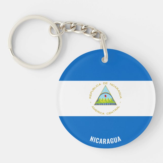 Nicaragua Flagga Charming Patriotic (Framsidan)