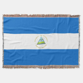 Nicaragua flagga filt
