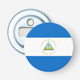 Nicaragua flagga flasköppnare