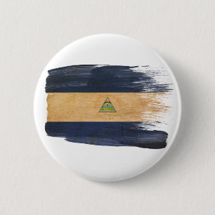 Nicaragua flagga knapp