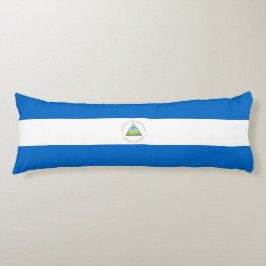 Nicaragua flagga kroppskudde