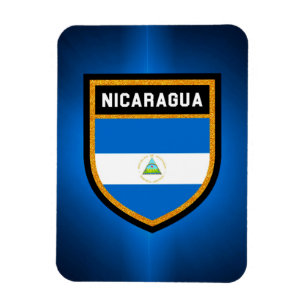 Nicaragua Flagga Magnet