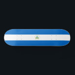 Nicaragua Flagga Mini Skateboard Bräda 18,5 Cm<br><div class="desc">Patriotisk flagga i Nicaragua.</div>