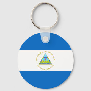 Nicaragua flagga nyckelring