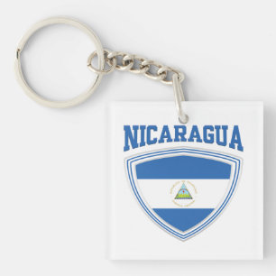 Nicaragua Flagga Shield
