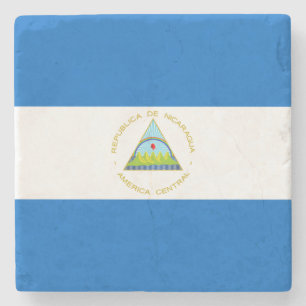 Nicaragua Flagga Stenunderlägg