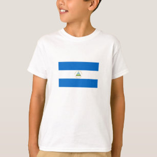 Nicaragua Flagga T Shirt