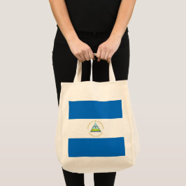 Nicaragua flagga tygkasse