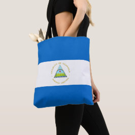 Nicaragua flagga tygkasse