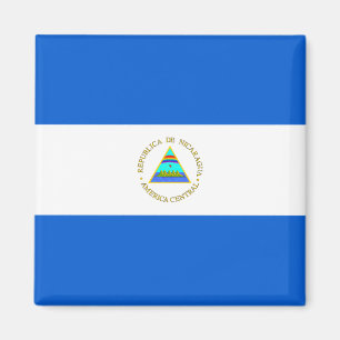 Nicaragua flaggamagnet magnet