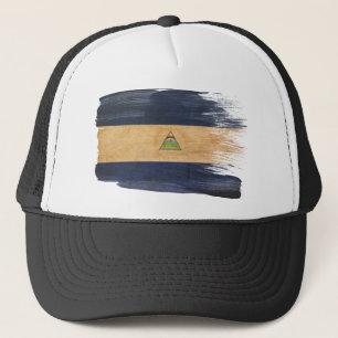Nicaragua flaggatruckerkeps keps