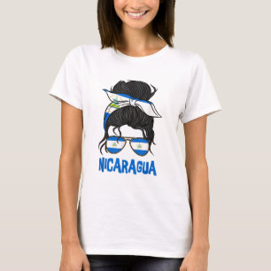 Nicaragua For Girl Nicaraguan Flagga for Women Nic T Shirt