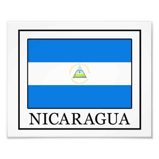 Nicaragua Fototryck (Framsidan)