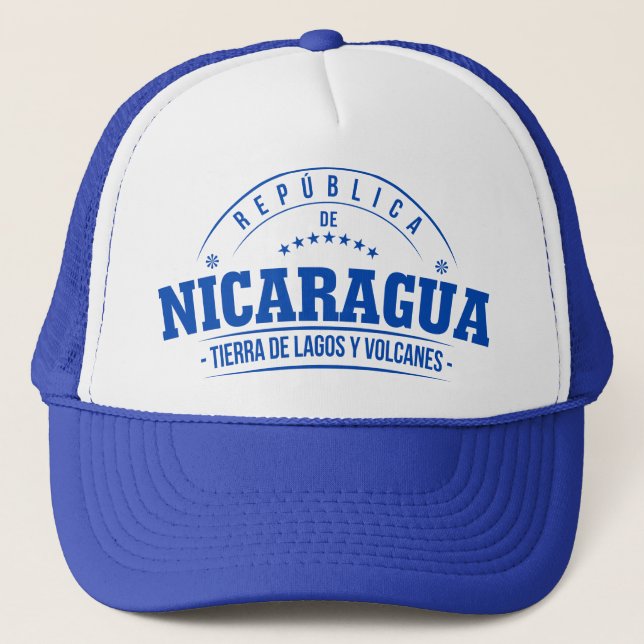Nicaragua, Gorra de camionero Truckerkeps (Framsida)