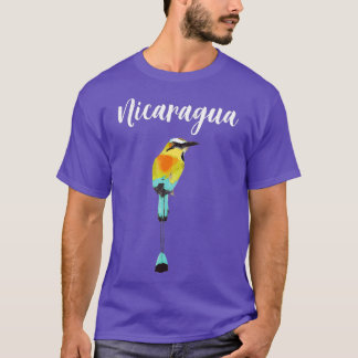 Nicaragua Guardabarranco Nicaraguan Bird Nica T Shirt