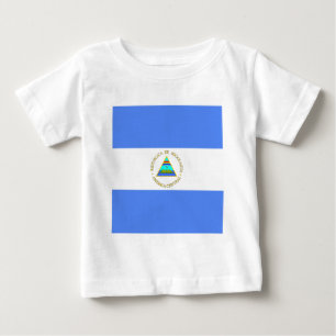 Nicaragua högkvalitativ flagga t-shirt