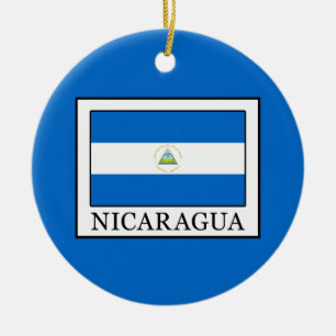 Nicaragua Julgransprydnad Keramik