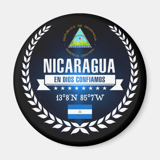 Nicaragua Magnet (Framsidan)