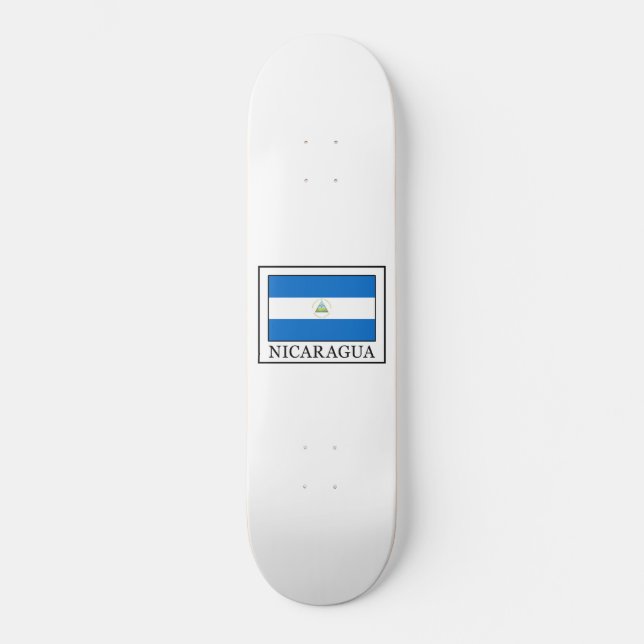Nicaragua Mini Skateboard Bräda 18,7 Cm (Framsida)