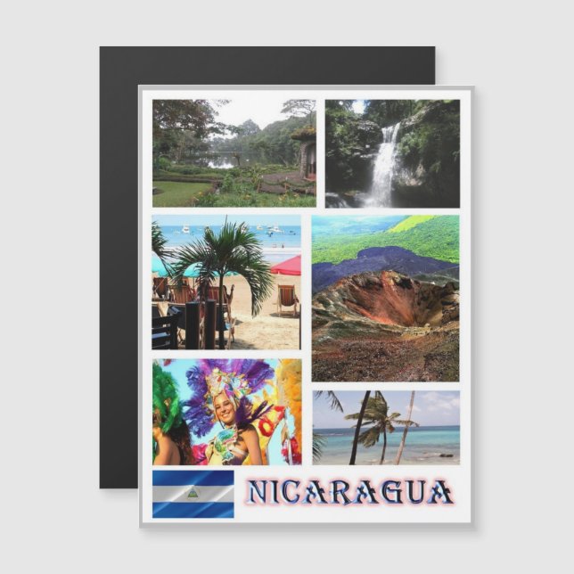 Nicaragua - Mosaic - (Fram/baksida)