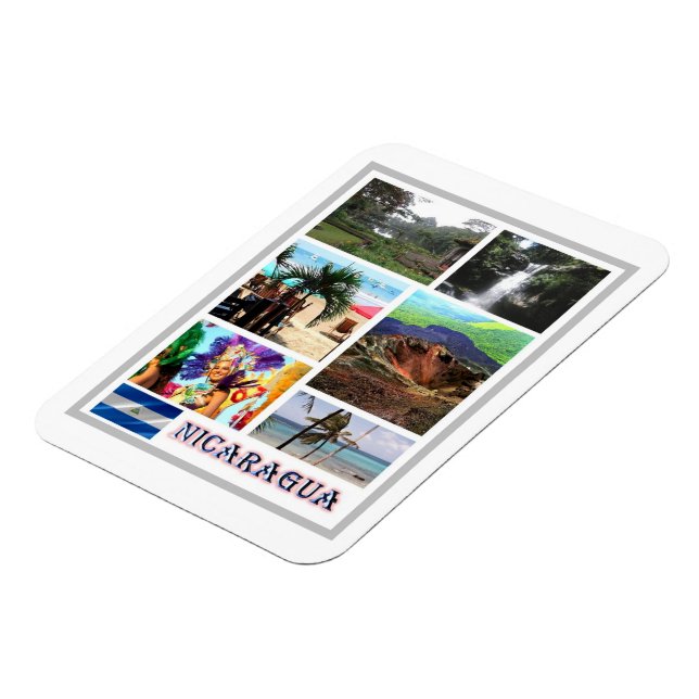 Nicaragua - Mosaic - Magnet (Vänstra Sidan)