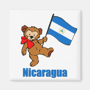 Nicaragua nalle magnet