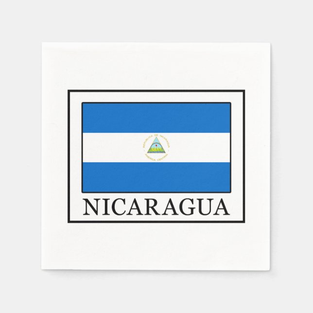 Nicaragua Pappersservett (Framsidan)
