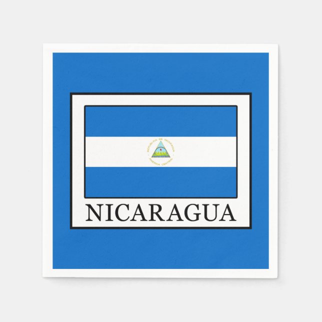 Nicaragua Pappersservett (Framsidan)