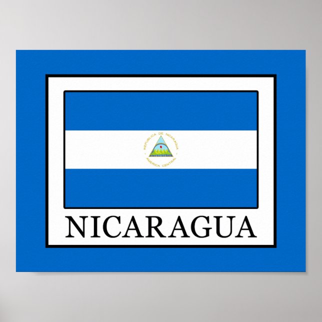 Nicaragua Poster (Framsidan)