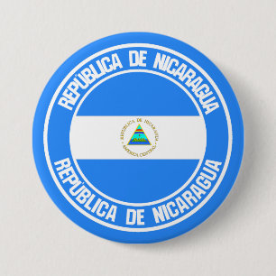 Nicaragua Round Emblem Knapp