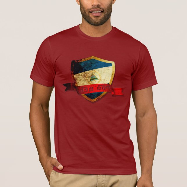 Nicaragua skyddar tshirten t shirt (Framsida)