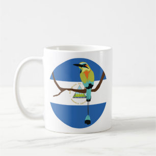 Nicaragua Turkvoise broced motmot Torogoz Kaffemugg