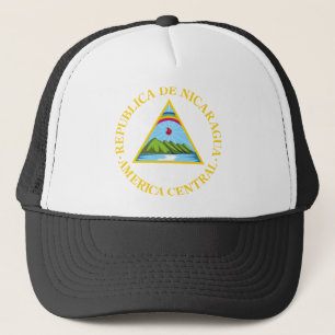 Nicaragua vapensköld truckerkeps