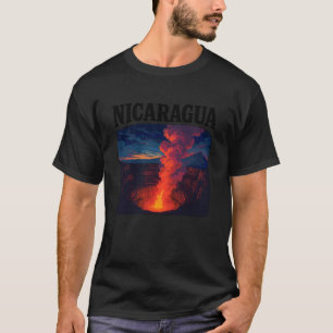 Nicaragua Vulkan Masaya 505 Managua Nicaraguense T Shirt
