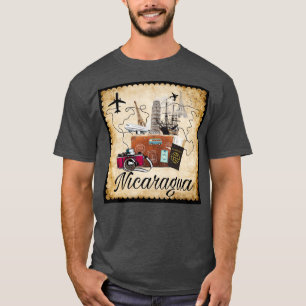 Nicaragua World Travel Souvenir Travel Destination T Shirt