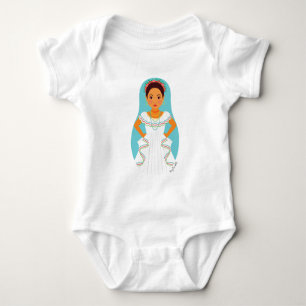 Nicaraguan Matryoshka Baby Bodykostan T Shirt